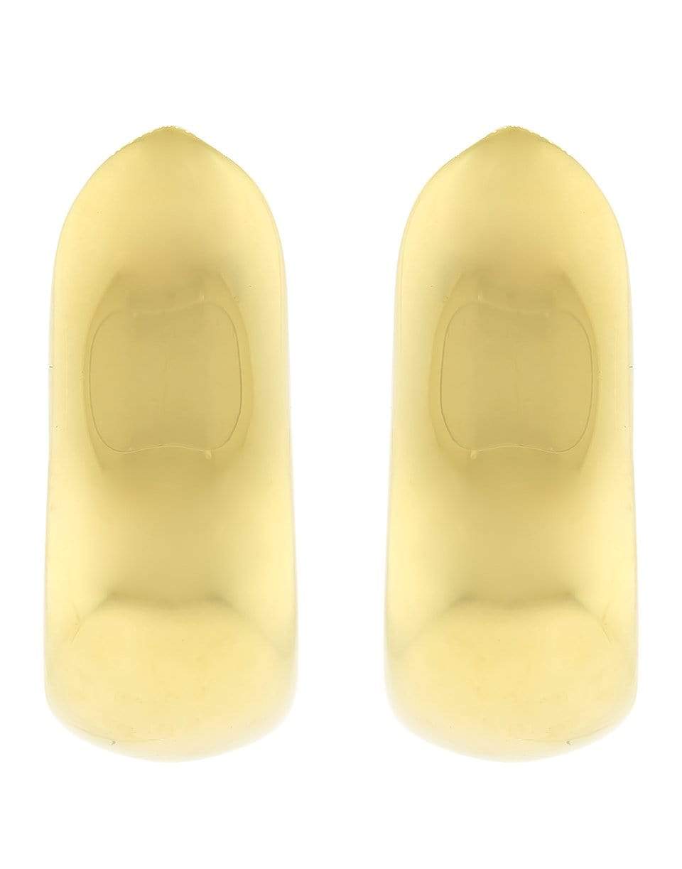 TAMARA COMOLLI-Yellow Gold Medium Clip Hoop Earrings-YELLOW GOLD