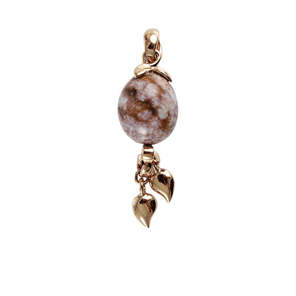 TAMARA COMOLLI-Ocean-Jasper Coconut Pendant-ROSE GLD