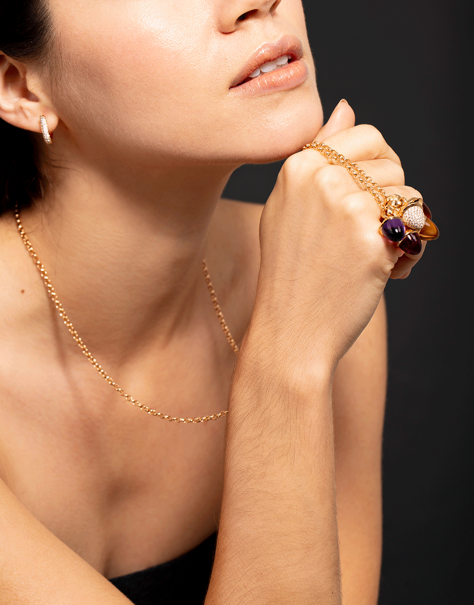 TAMARA COMOLLI-Belchor Chain Necklace-ROSE GOLD