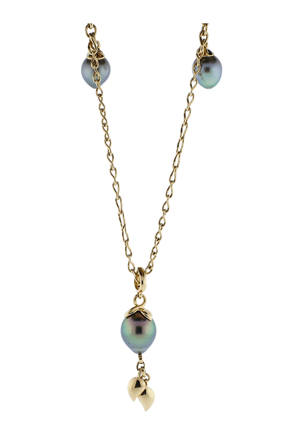 TAMARA COMOLLI-Eight Chain Necklace-ROSE GOLD
