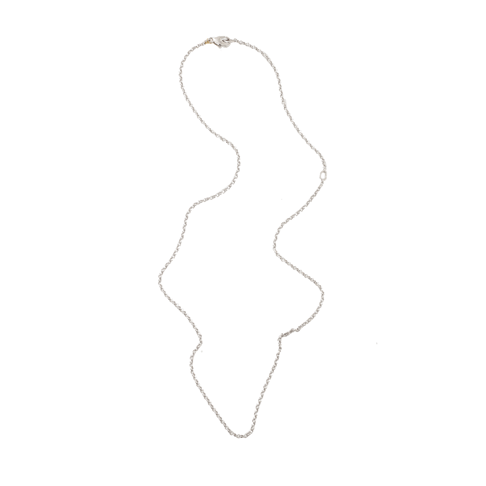 TAMARA COMOLLI-Belchor Adjustable Chain Necklace-WHITE GOLD