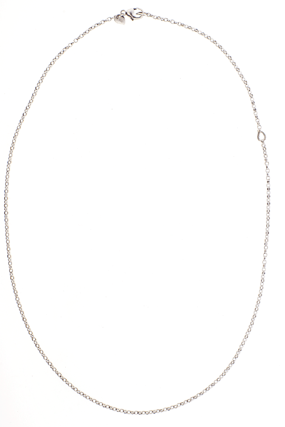TAMARA COMOLLI-Belchor Chain Necklace-WHITE GOLD
