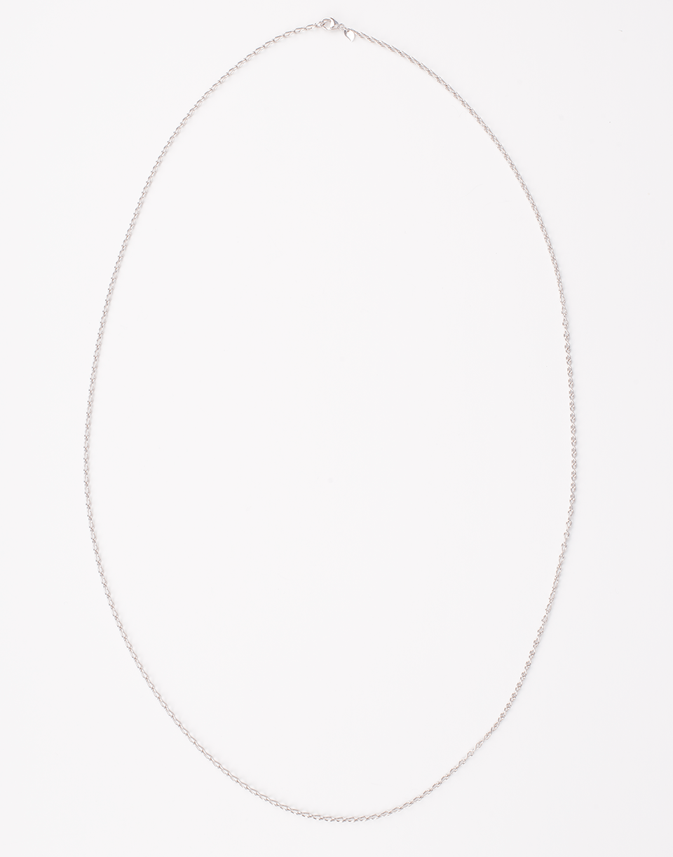 TAMARA COMOLLI-Eight Chain Necklace-WHITE GOLD