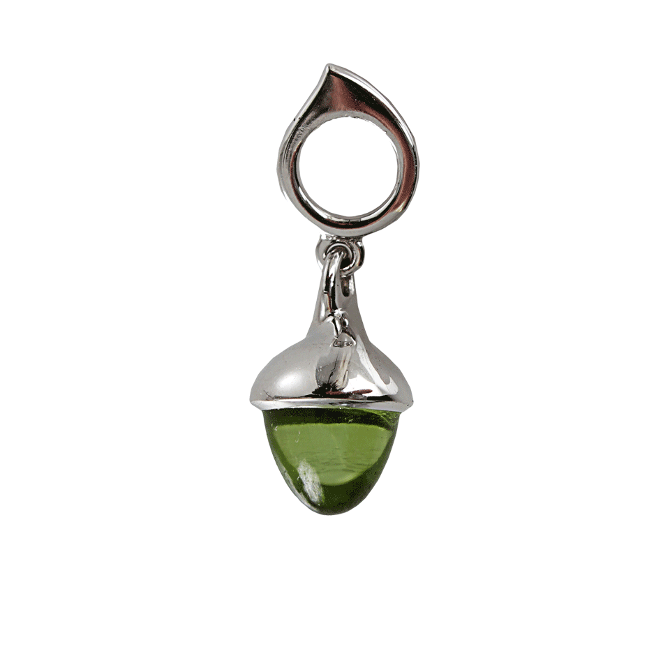 TAMARA COMOLLI-Flamenco Peridot Pendant-WHT GOLD