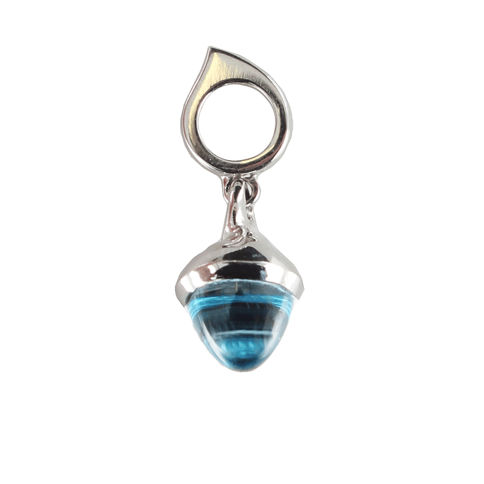 TAMARA COMOLLI-Swiss-Topaz Flamenco Pendant-WHT GOLD