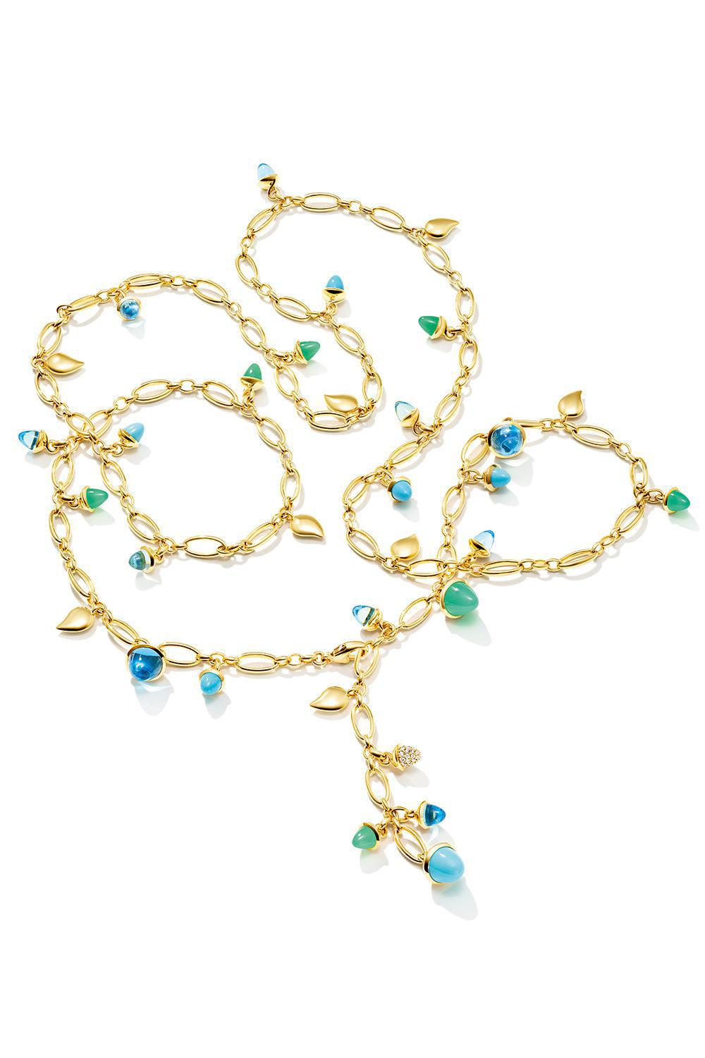 Lagoon Mikado Necklace-YELLOW GOLD-JEWELRYFINE JEWELNECKLACE O-TAMARA COMOLLI