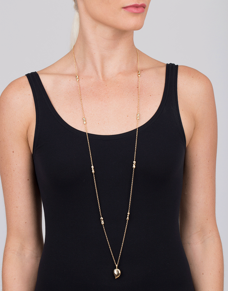 TAMARA COMOLLI-Signature Drop Necklace-YELLOW GOLD