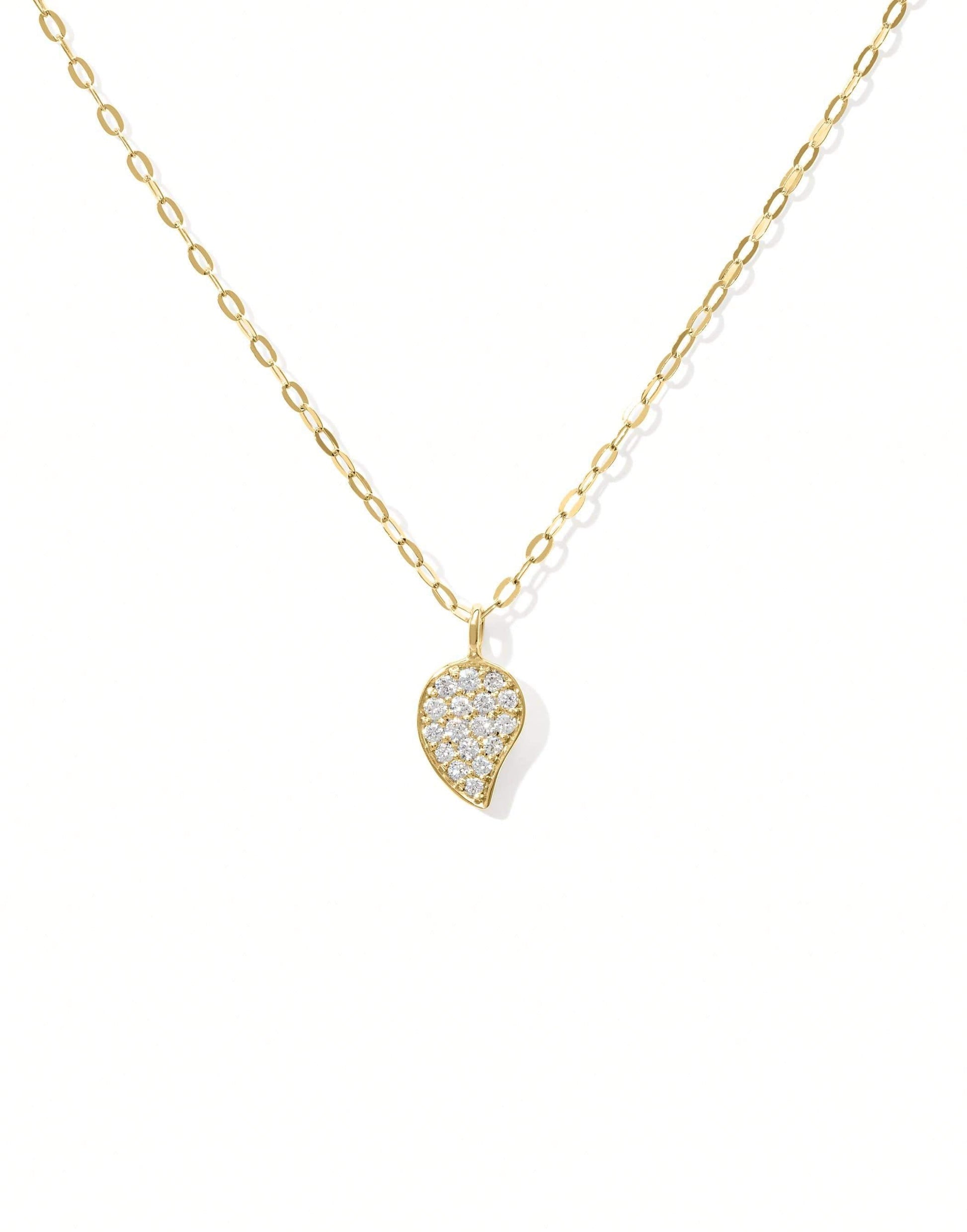 TAMARA COMOLLI-Yellow Gold Pave Diamond Drop Sparkle Chain-YELLOW GOLD