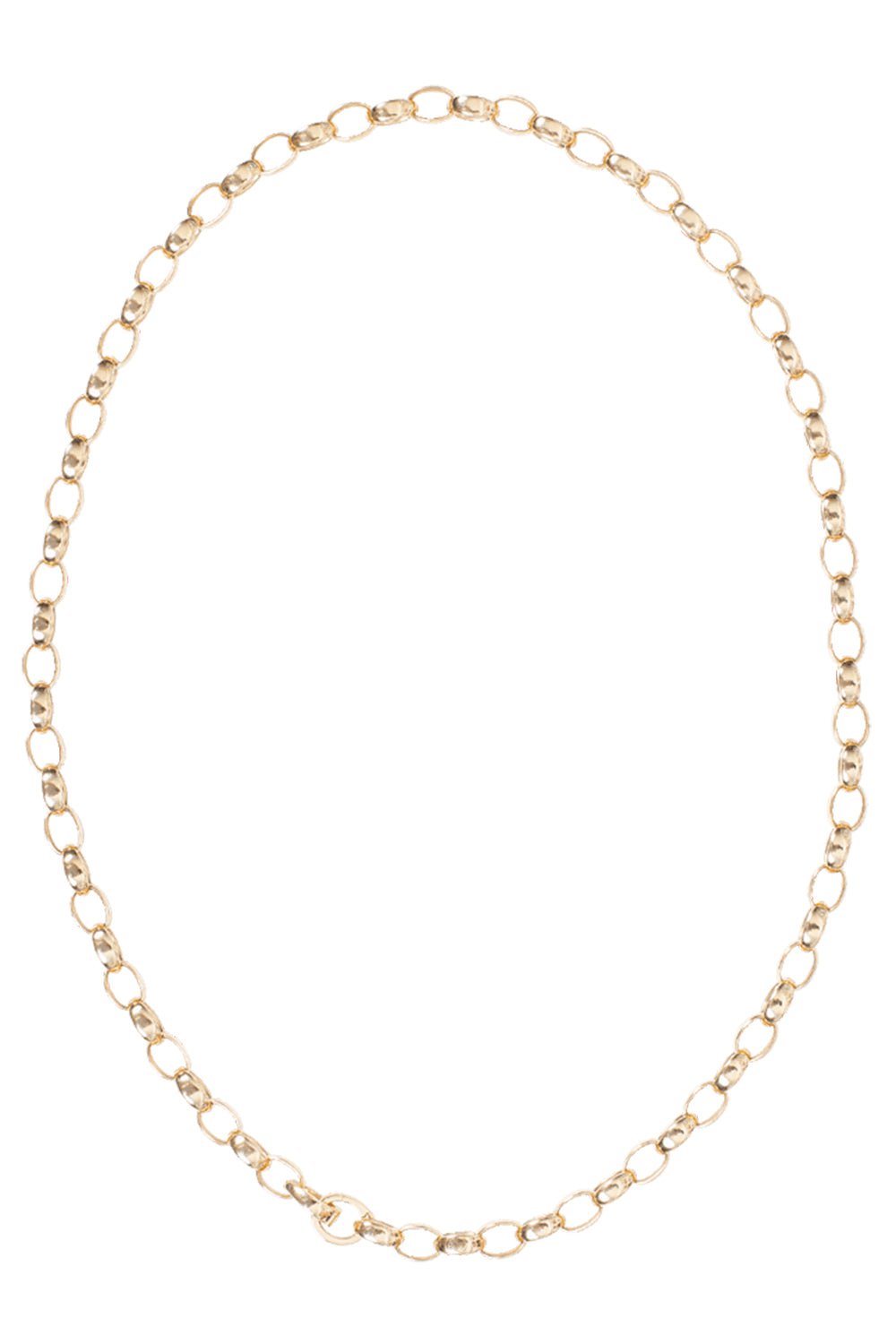 TAMARA COMOLLI-Yellow Gold Signature Chain Necklace-YELLOW GOLD