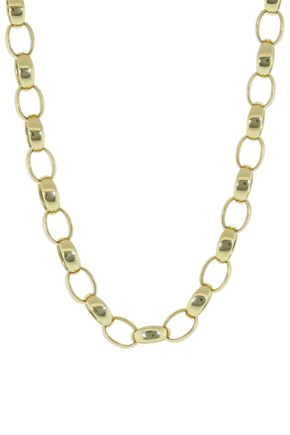 TAMARA COMOLLI-Yellow Gold Signature Chain Necklace-YELLOW GOLD