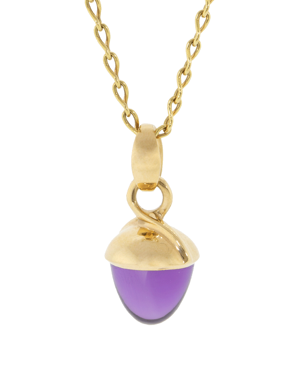 TAMARA COMOLLI-Amethyst Mikado Bouquet Pendant-ROSE GOLD