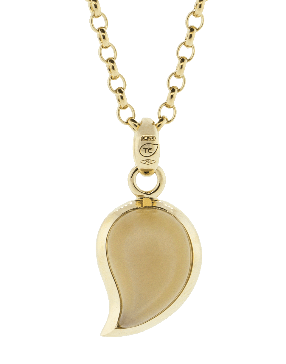 TAMARA COMOLLI-Camel Double Drop Pendant-ROSE GOLD
