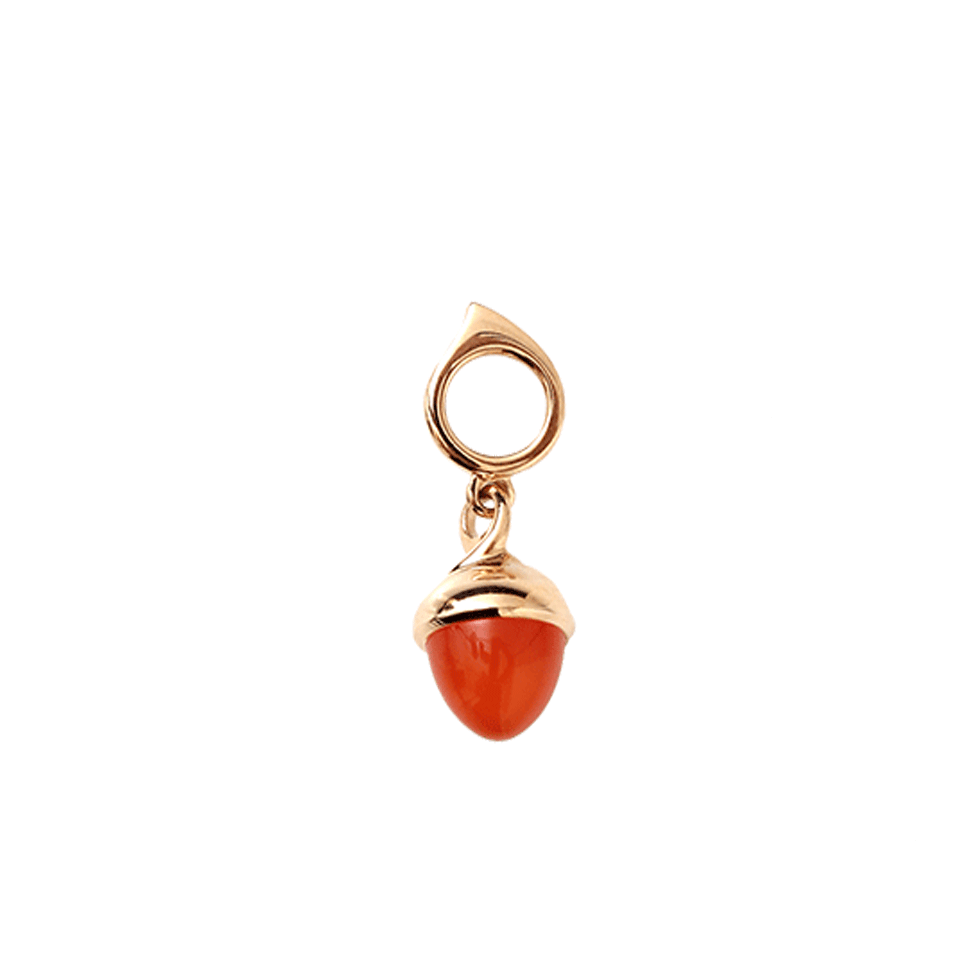 TAMARA COMOLLI-Carnelian Mikado Flamenco Pendant-ROSE GOLD