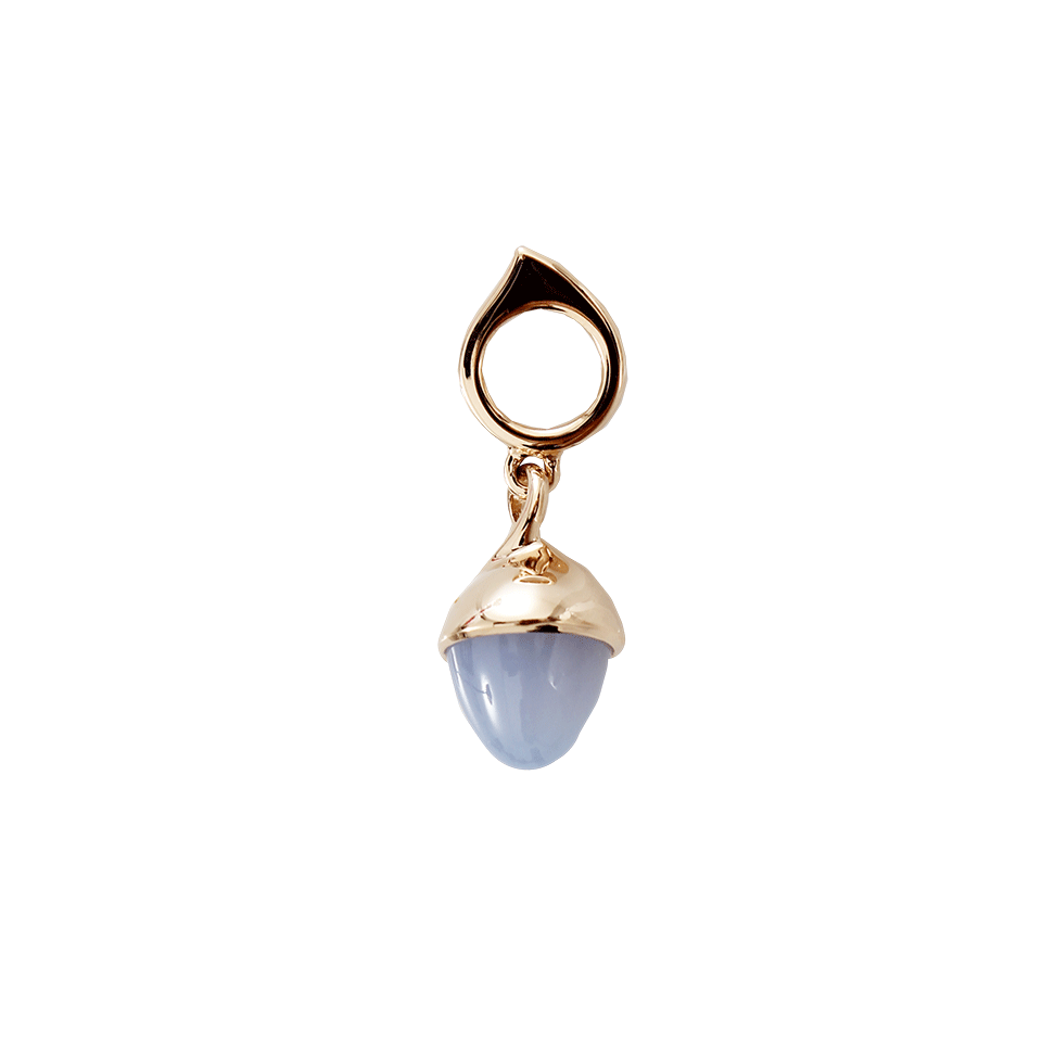 TAMARA COMOLLI-Chalcedony Mikado Flamenco Pendant-ROSE GOLD