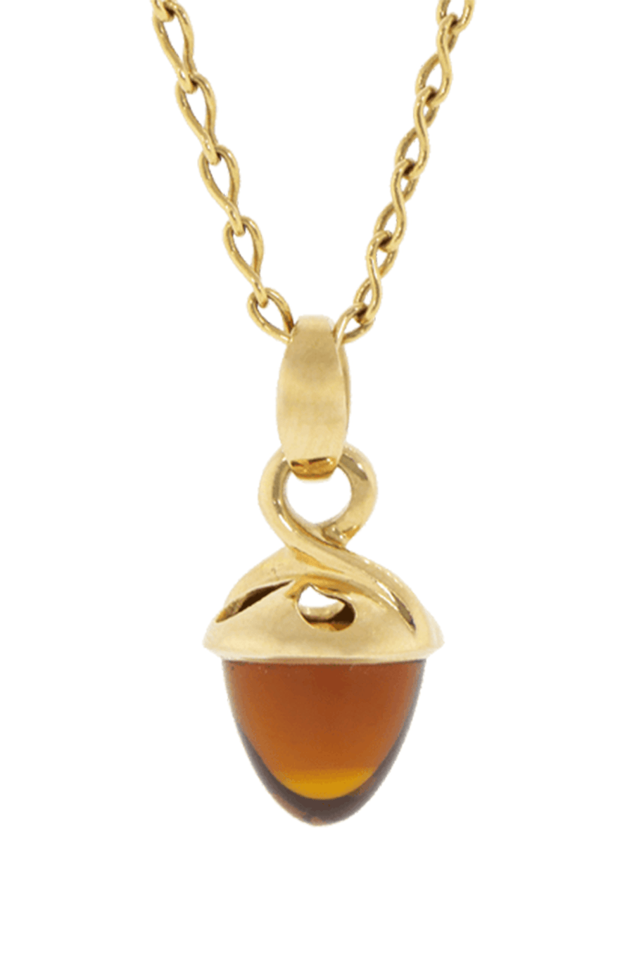 TAMARA COMOLLI-Citrine Mikado Bouquet Pendant-ROSE GOLD