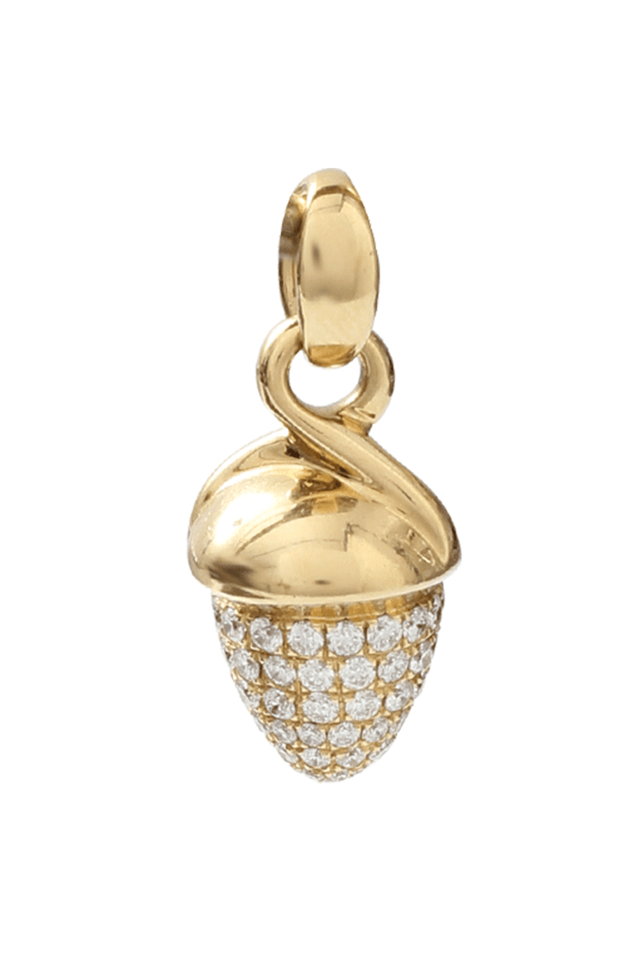 TAMARA COMOLLI-Diamond Pave Mikado Bouquet Pendant-ROSE GOLD