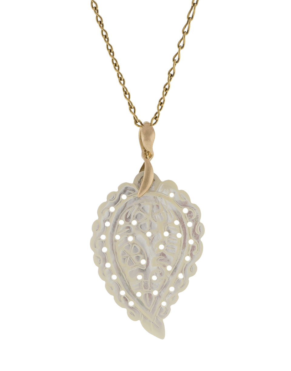TAMARA COMOLLI-Medium Mother of Pearl India Pendant-ROSE GOLD
