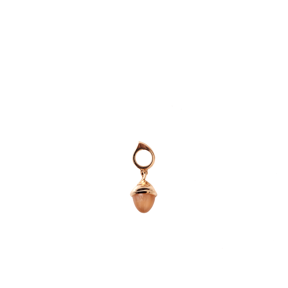TAMARA COMOLLI-Orange Moonstone Mikado Pendant-ROSE GOLD