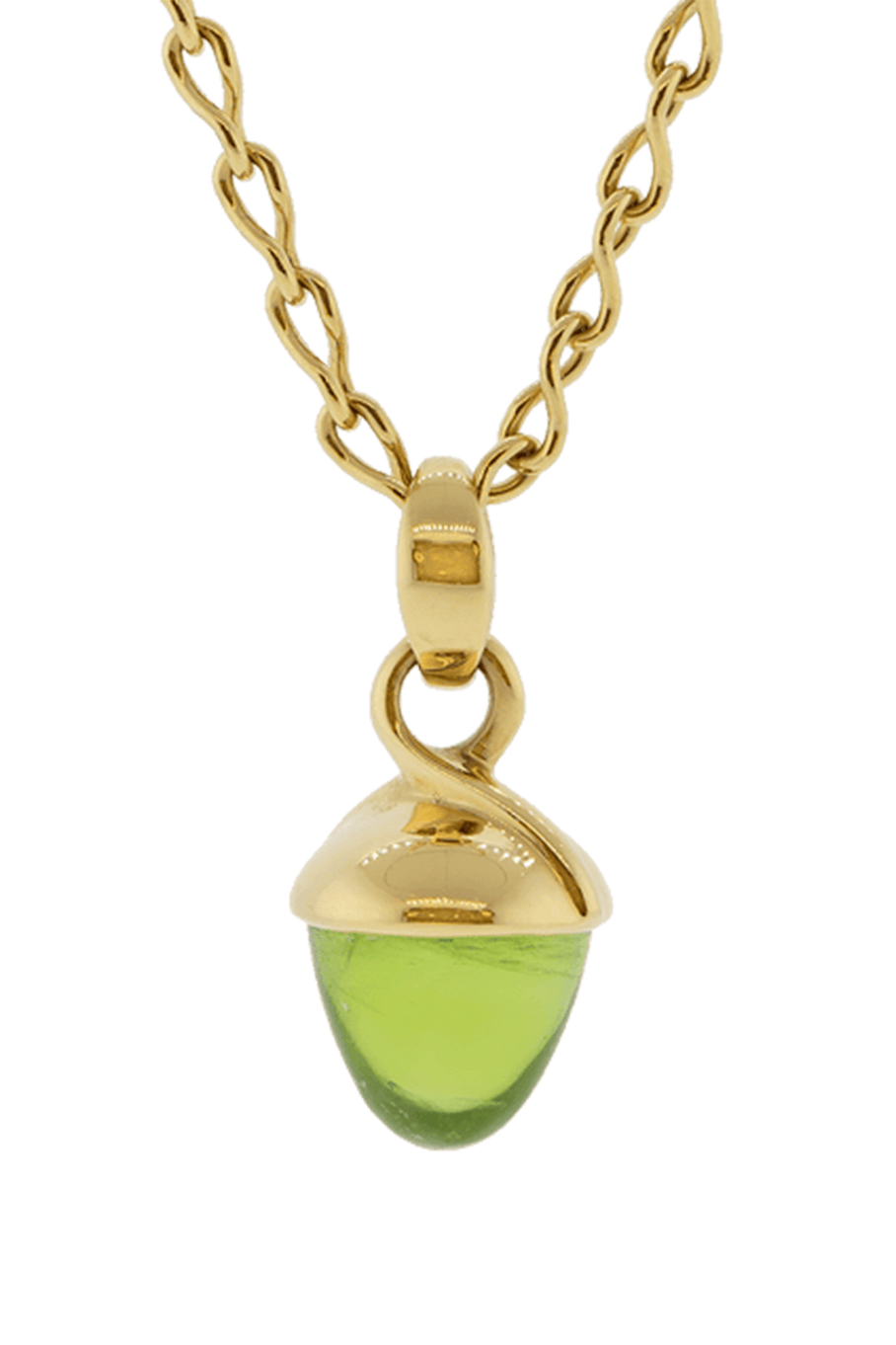 TAMARA COMOLLI-Peridot Mikado Bouquet Pendant-ROSE GOLD