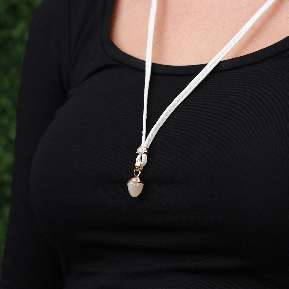 TAMARA COMOLLI-Sand Moonstone Mikado Bouquet Pendant-ROSE GOLD