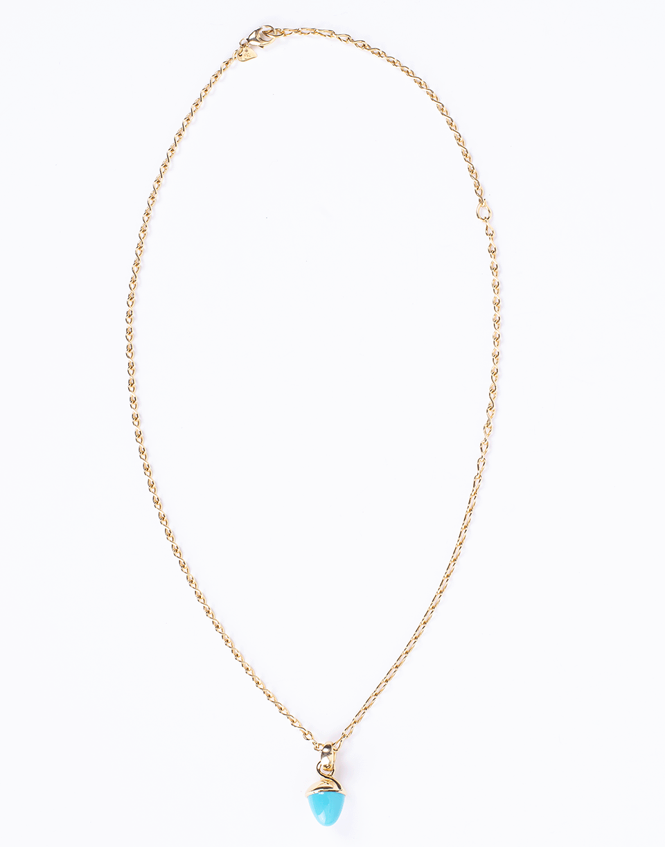 TAMARA COMOLLI-Sky Topaz Mikado Flamenco Pendant-ROSE GOLD
