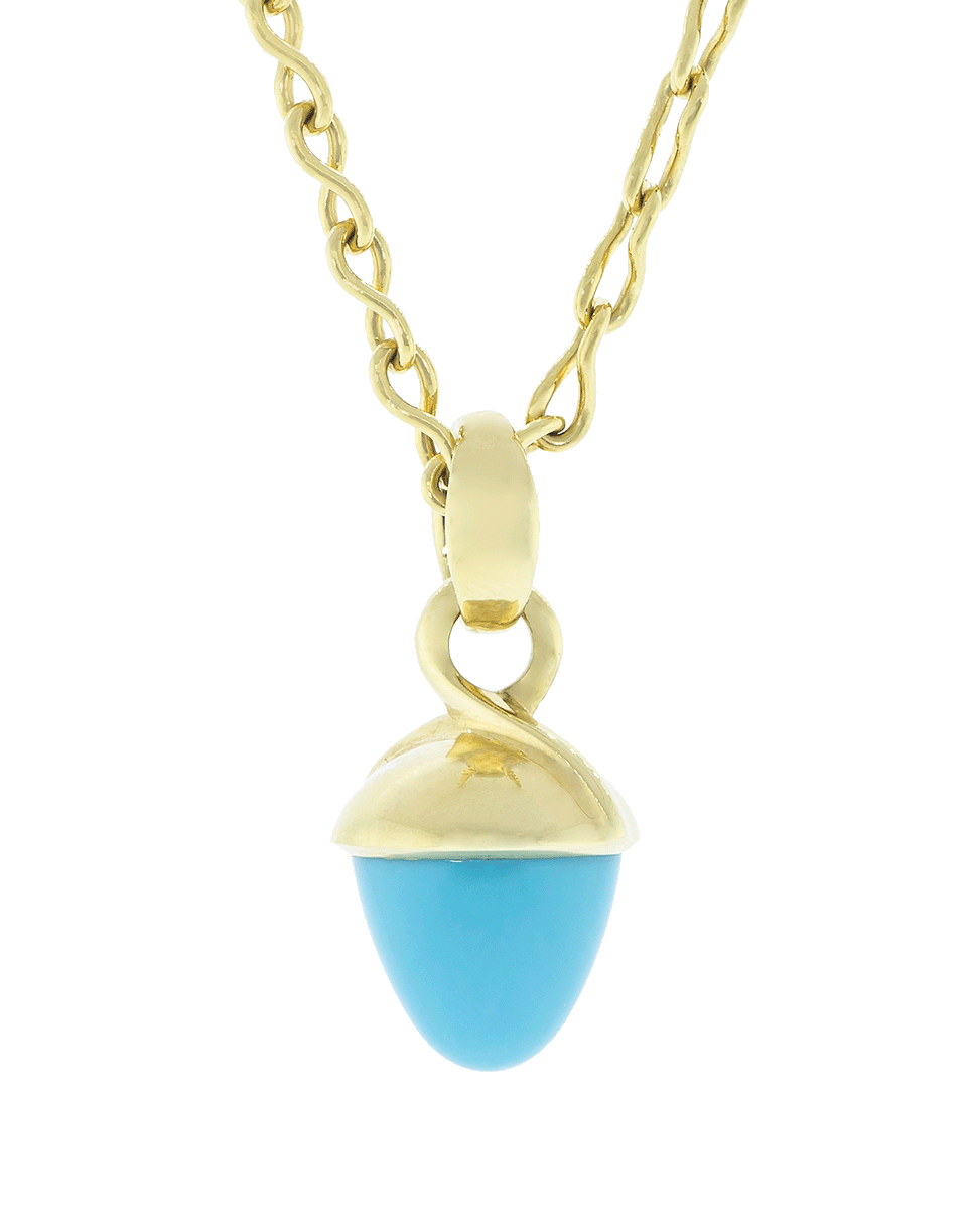 TAMARA COMOLLI-Sky Topaz Mikado Flamenco Pendant-ROSE GOLD