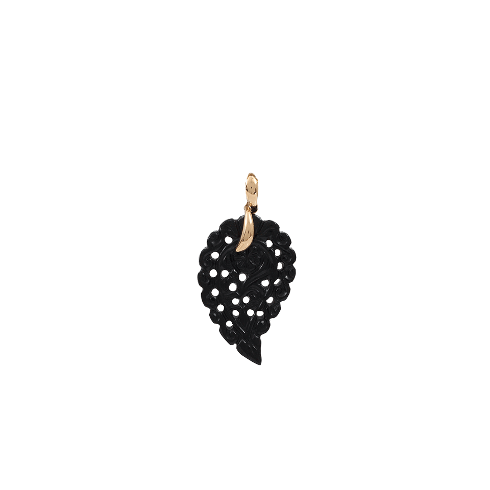 TAMARA COMOLLI-Small Black Onyx India Pendant-ROSE GOLD