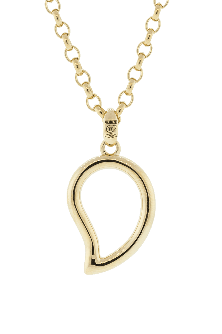 TAMARA COMOLLI-Small Diamond Pave Signature Pendant-ROSE GOLD