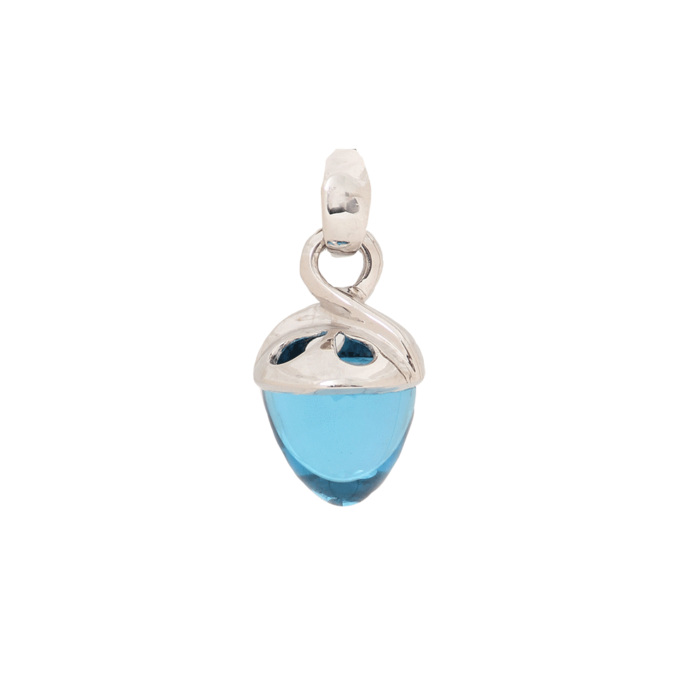 TAMARA COMOLLI-Fairy Swiss Topaz Mikado Pendant-WHITE GOLD