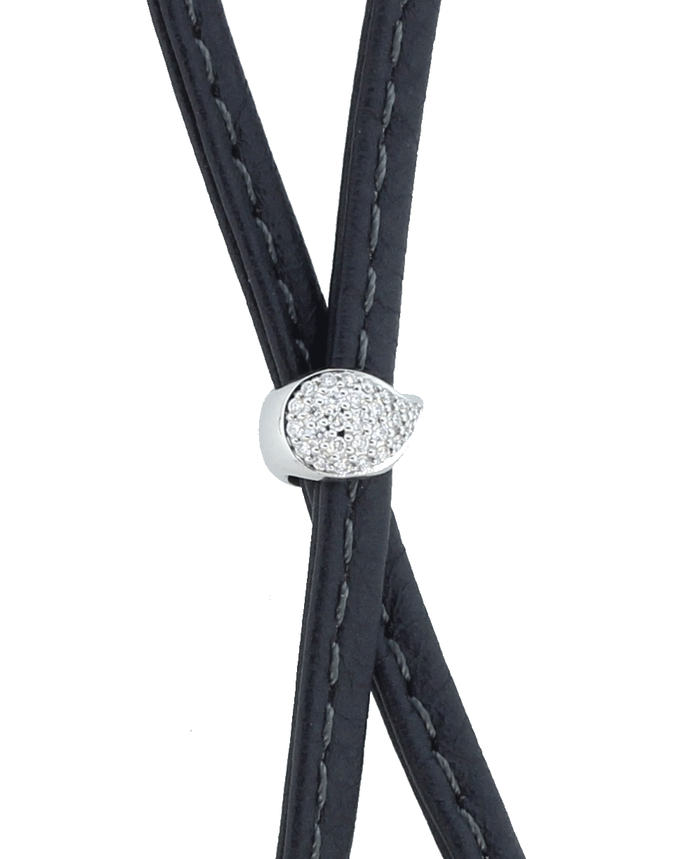 TAMARA COMOLLI-Signature Diamond Pave Drop Clasp-WHITE GOLD