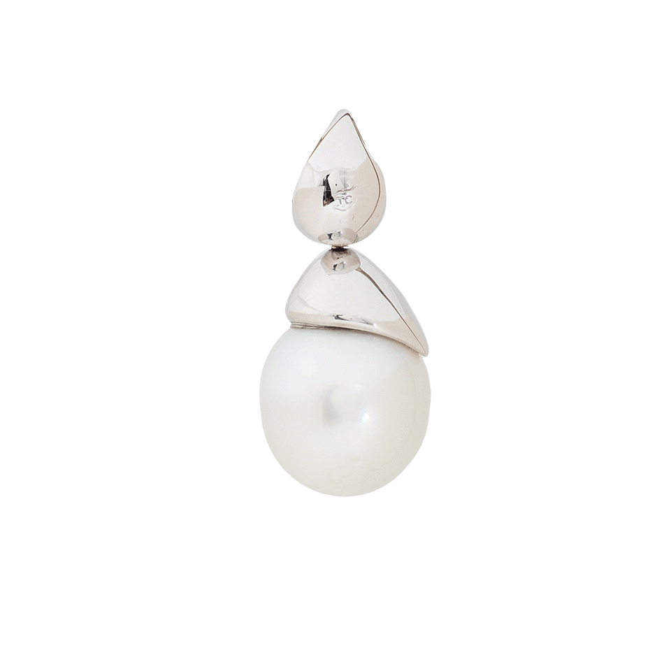 TAMARA COMOLLI-Signature Southsea Pearl Pendant-WHITE GOLD