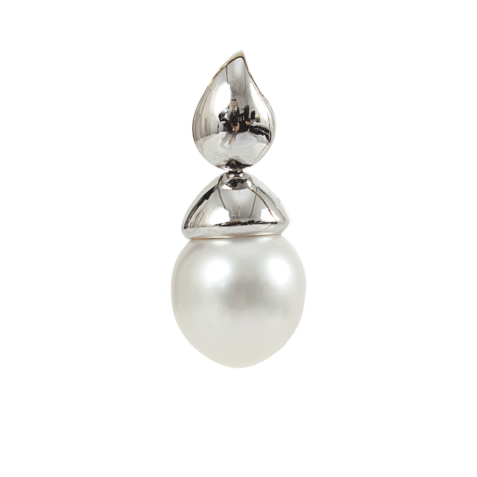 TAMARA COMOLLI-South Sea Pearl Pendant-WHT GOLD