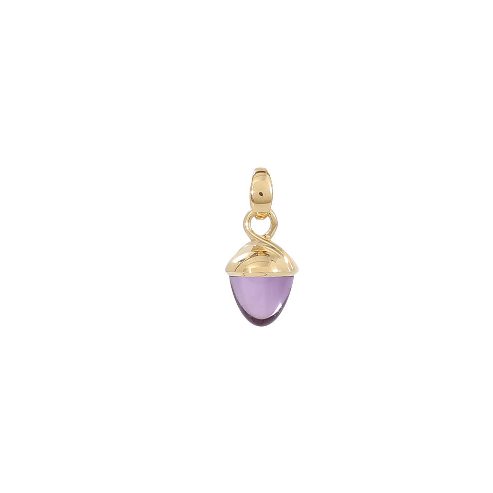 TAMARA COMOLLI-Amethyst Mikado Bouquet Pendant-YELLOW GOLD