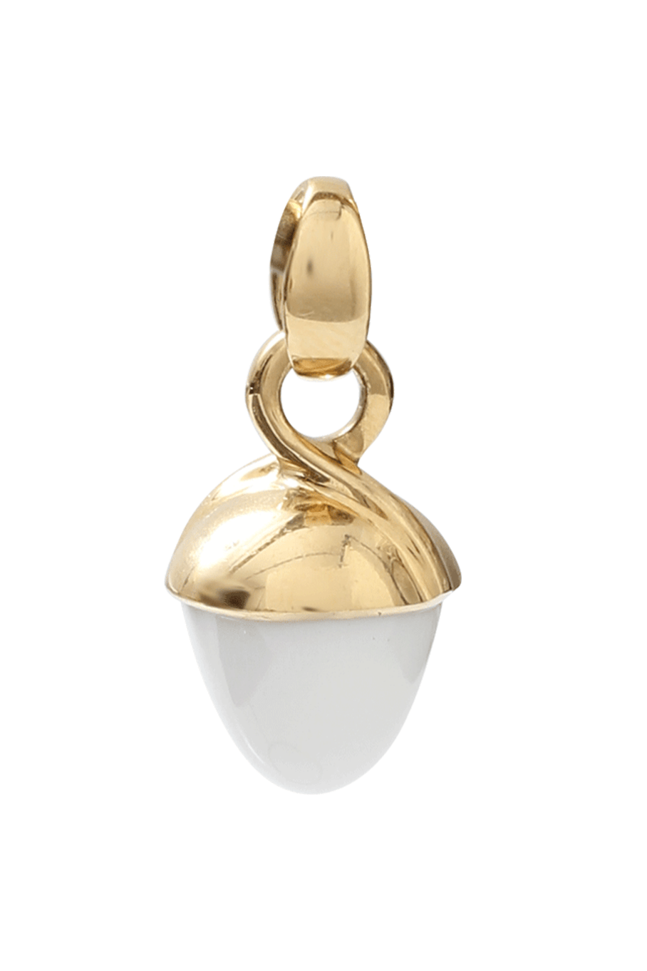 TAMARA COMOLLI-Cacholong Mikado Bouquet Pendant-YELLOW GOLD