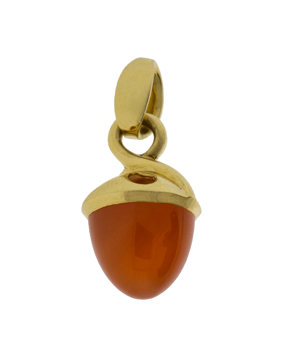 TAMARA COMOLLI-Carnelian Fairy Mikado Pendant-YELLOW GOLD