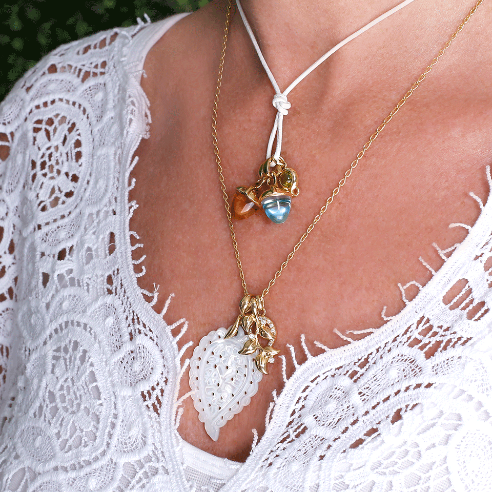 TAMARA COMOLLI-Classic Fairy Pendant-YELLOW GOLD