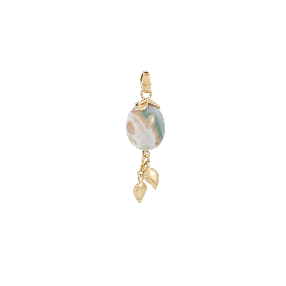 TAMARA COMOLLI-Large Ocean Jasper Coconut Pendant-YELLOW GOLD