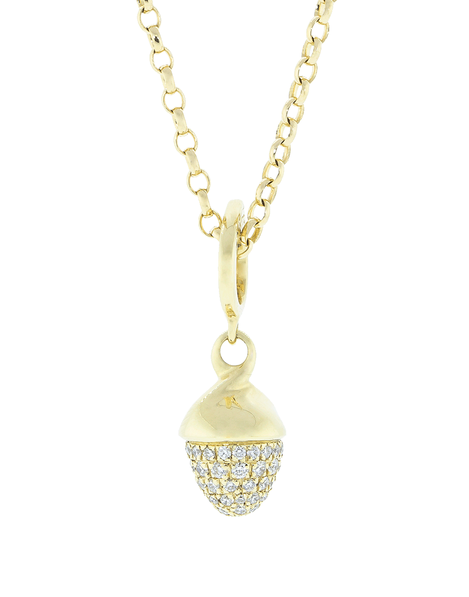 TAMARA COMOLLI-Mikado Flamenco Diamond Pave Pendant-YELLOW GOLD