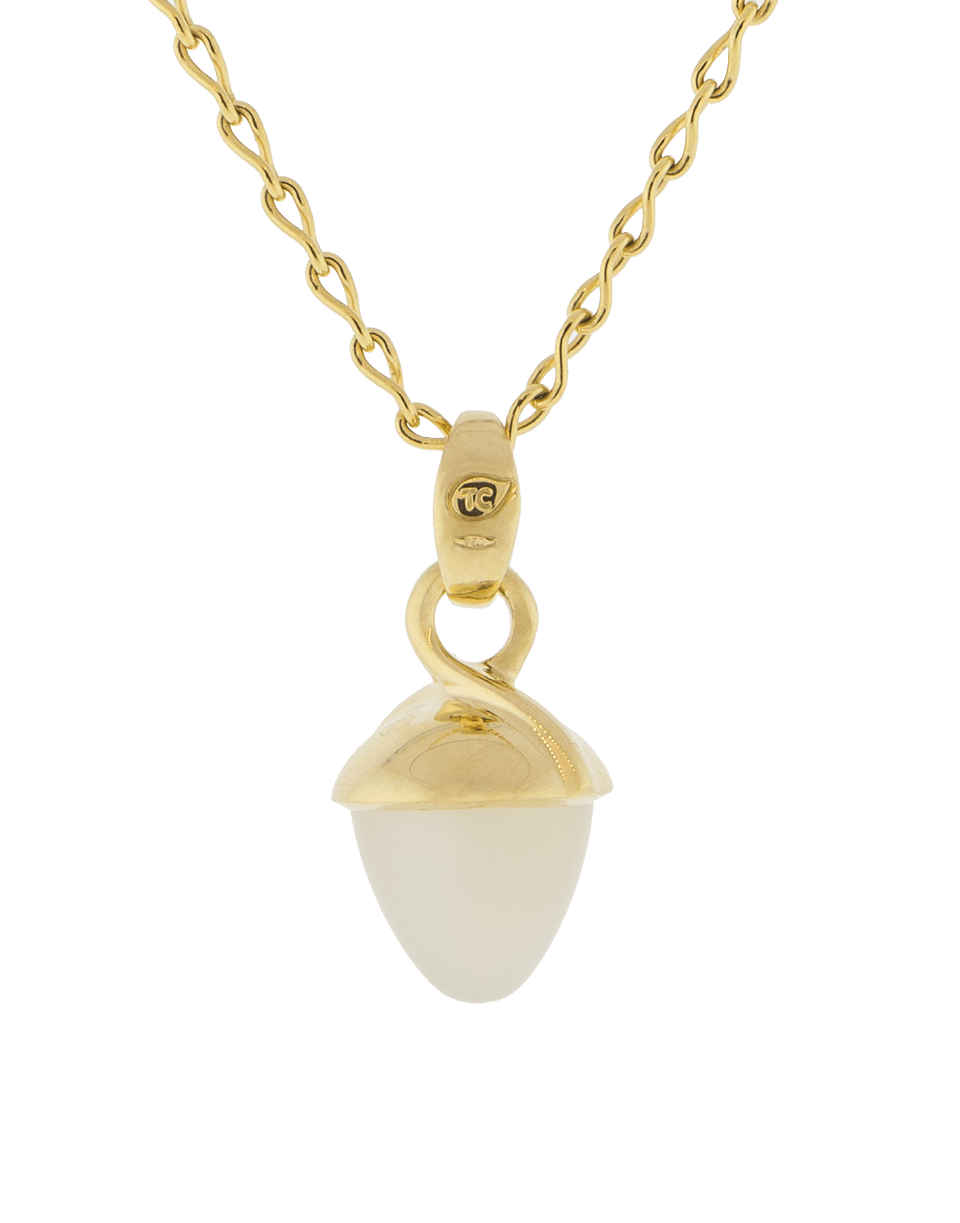 TAMARA COMOLLI-Sand Moonstone Mikado Bouquet Pendant-YELLOW GOLD
