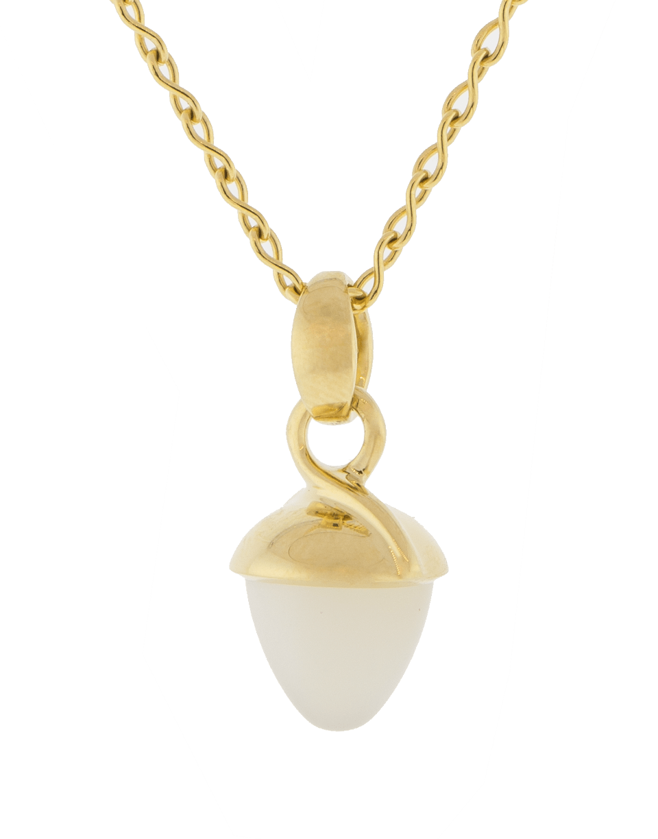 TAMARA COMOLLI-Sand Moonstone Mikado Bouquet Pendant-YELLOW GOLD