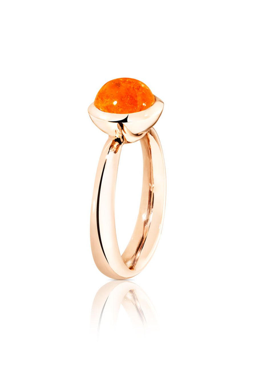 TAMARA COMOLLI-Small Bouton Ring - Mandarin-ROSE GOLD