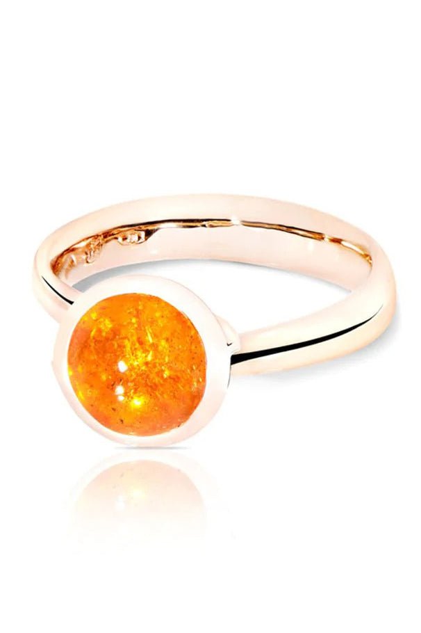 TAMARA COMOLLI-Small Bouton Ring - Mandarin-ROSE GOLD