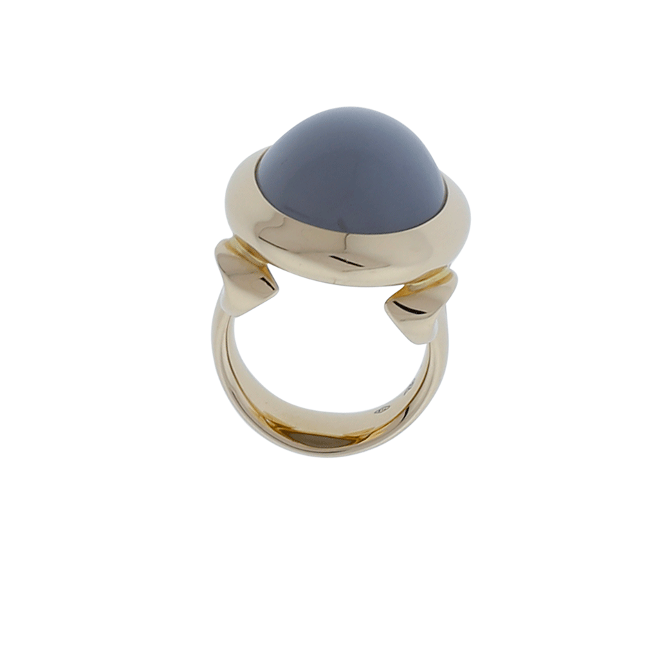 TAMARA COMOLLI-Grey Moonstone Hippie Glam Ring-ROSE GOLD