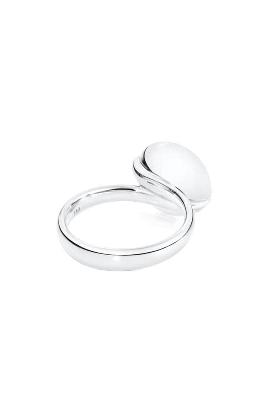 TAMARA COMOLLI-Turquoise Hippie Glam Ring-WHITE GOLD