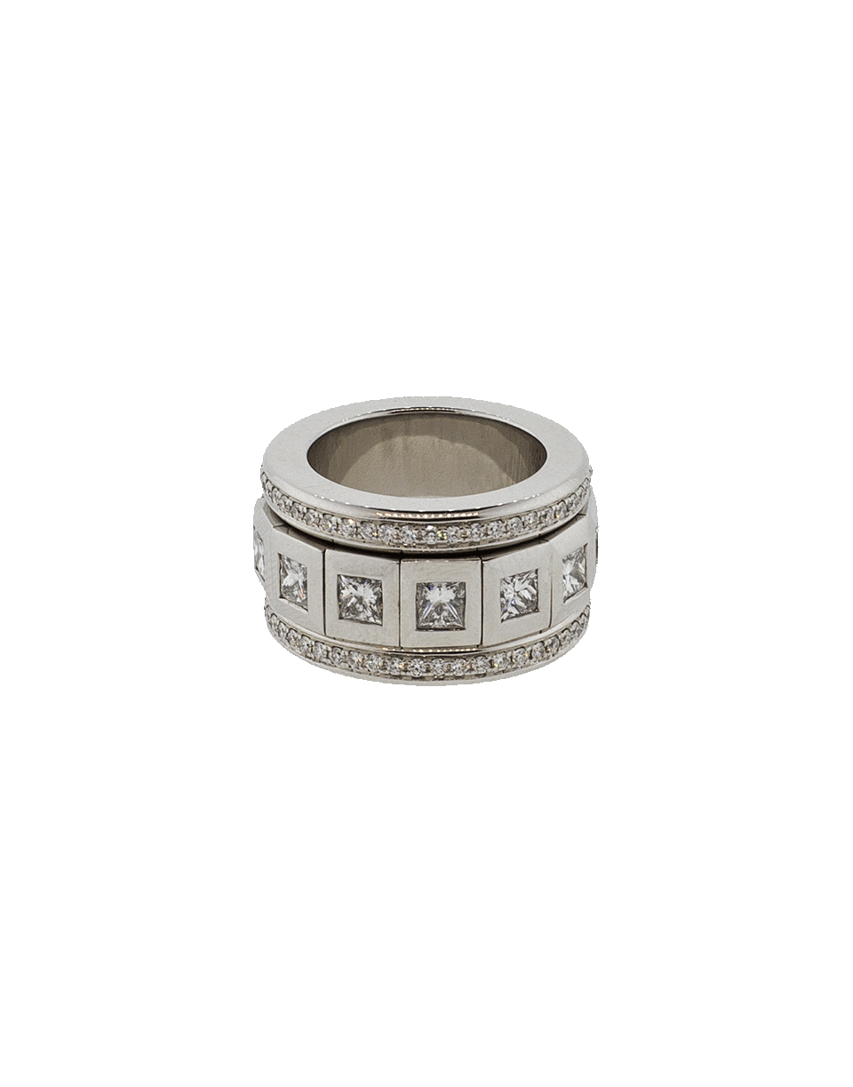 TAMARA COMOLLI-Princess Pave Diamonds Ring-WHITE GOLD