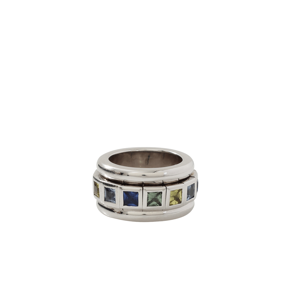 TAMARA COMOLLI-Caribbean Curriculum Vitae Ring-WHITE GOLD
