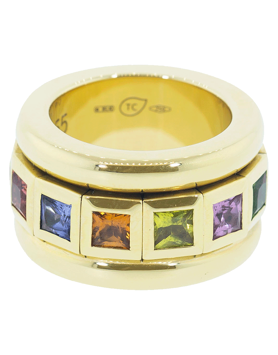 TAMARA COMOLLI-Candy Curriculum Vitae Ring-YELLOW GOLD
