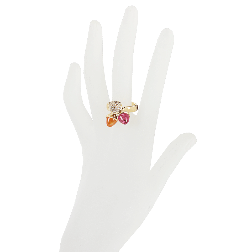 TAMARA COMOLLI-Mikado Diamond Pave Ring-YLW GOLD
