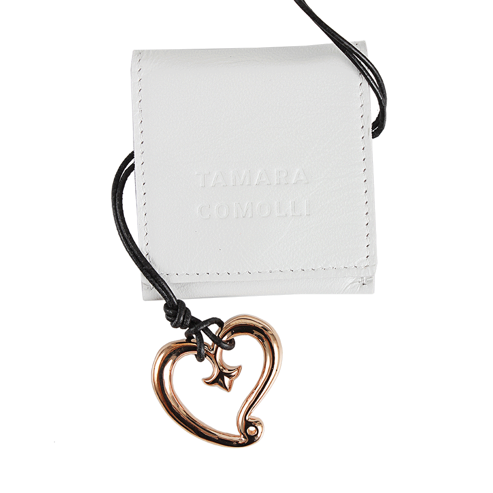 TAMARA COMOLLI-Gypsy Heart Pendant-BRONZE
