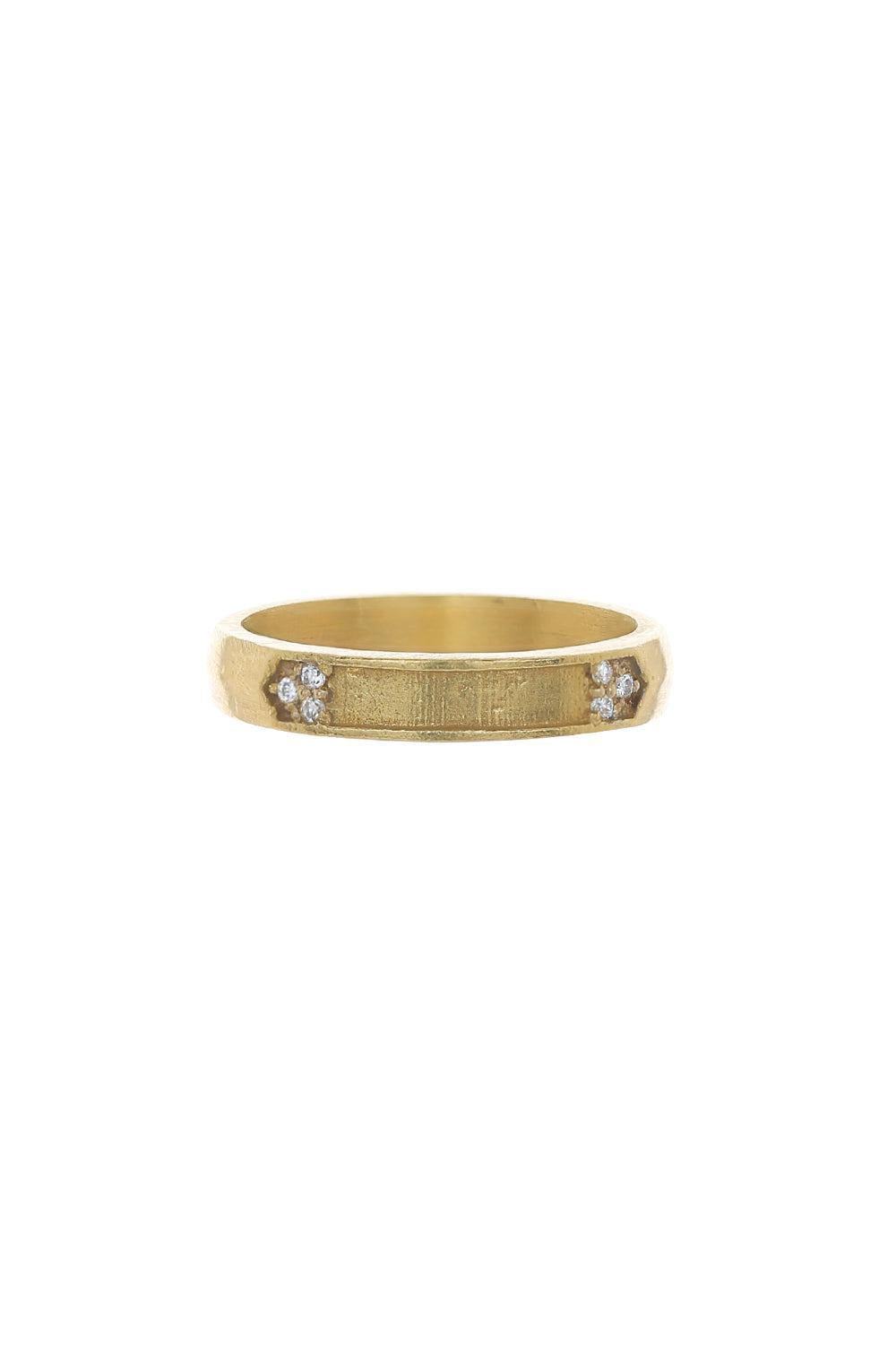 Modern Etruscan Diamond Band-YELLOW GOLD-6-JEWELRYFINE JEWELRING-TANYA FARAH